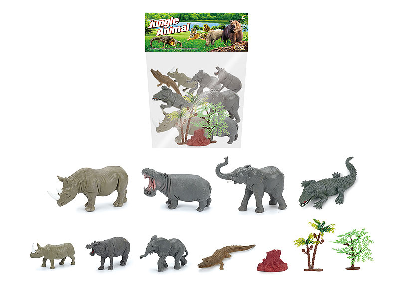 4-5inch Animal Set(8in1) toys
