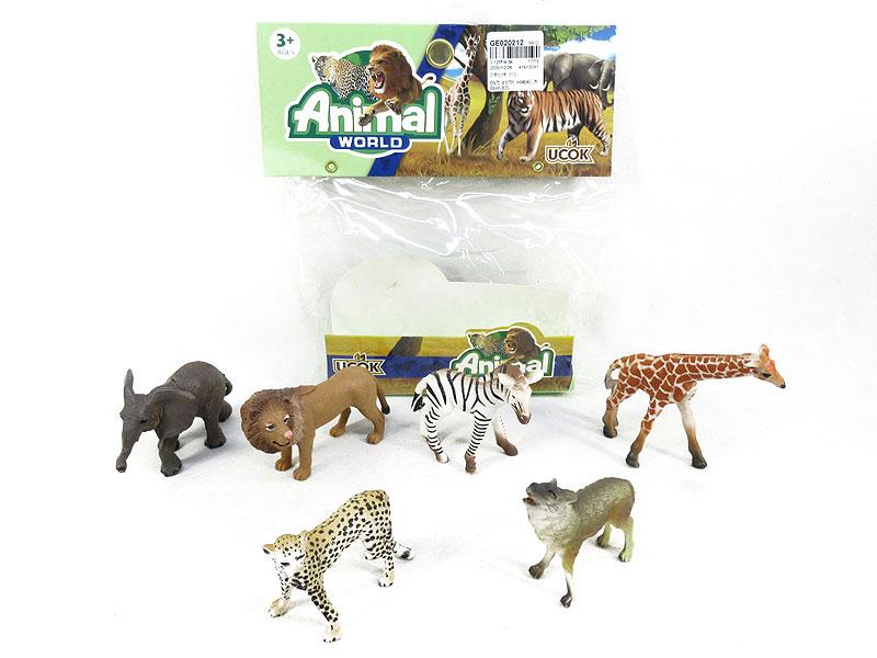 3inch Animal(6in1) toys