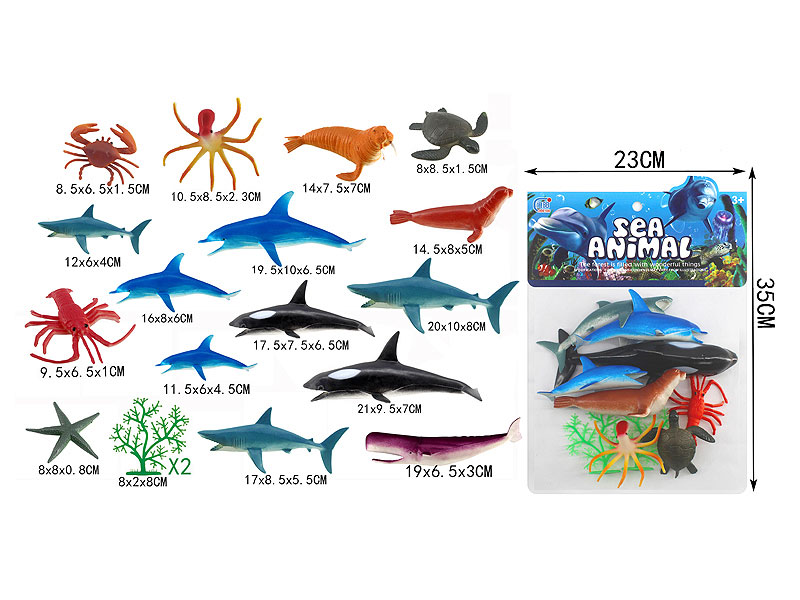 Ocean Animal Set(3S) toys