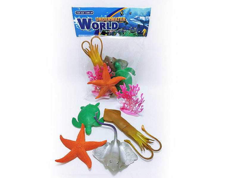 Ocean Animal Set(4in1) toys