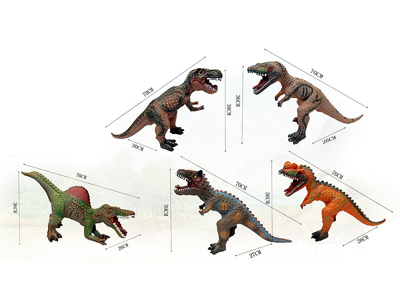Dinosaur Set W/L_S(5S) toys