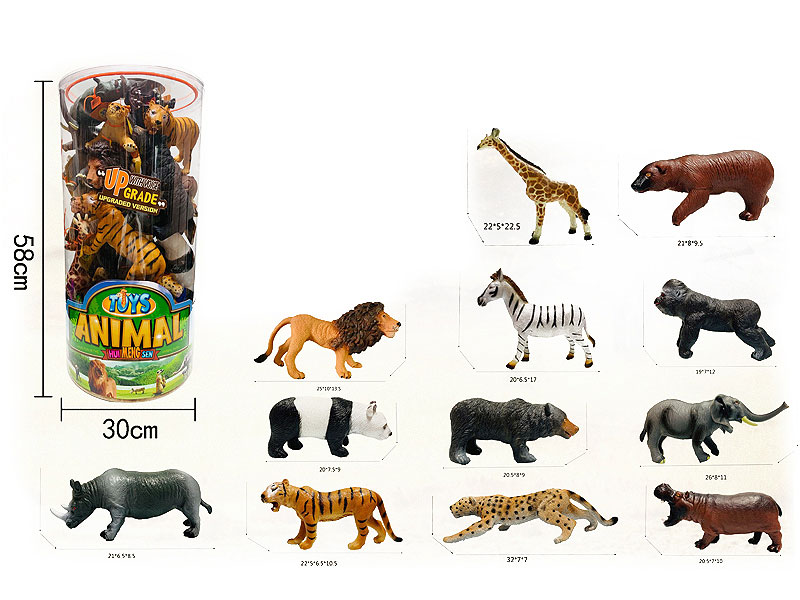 Animal Set W/L_S(24in1) toys