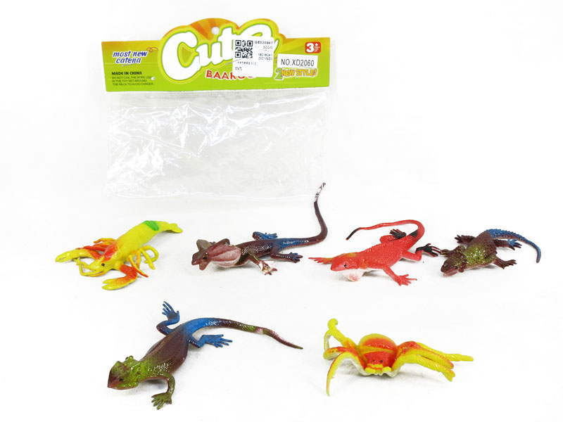 Lizard Set(6in1) toys