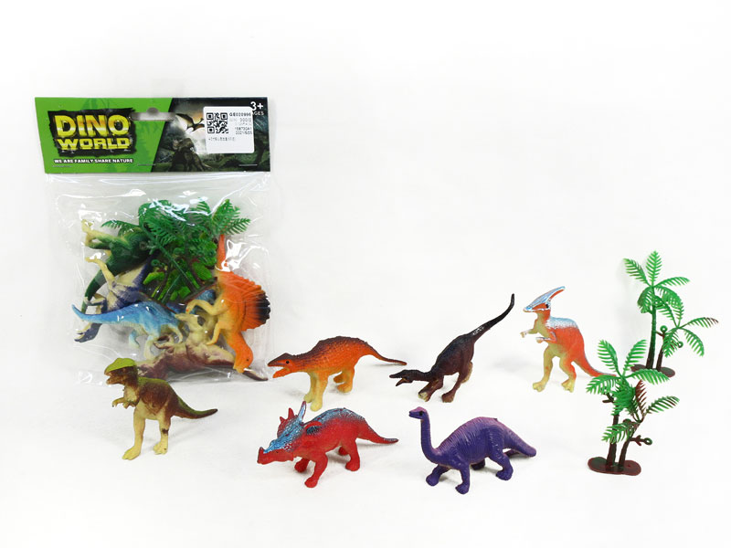 4.5inch Dinosaur Set(6in1) toys