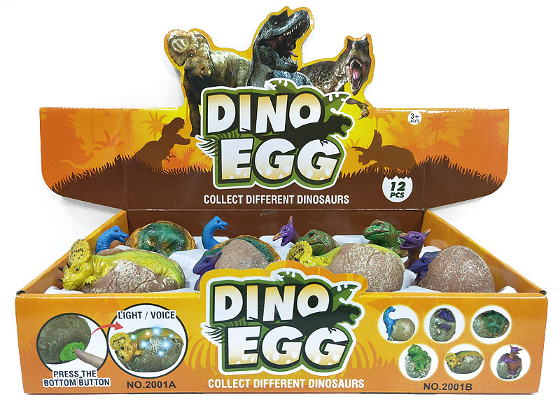 Dinosaur Egg W/L_S(12pcs) toys