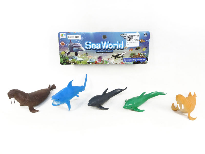 Submarine Animal Set(5in1) toys