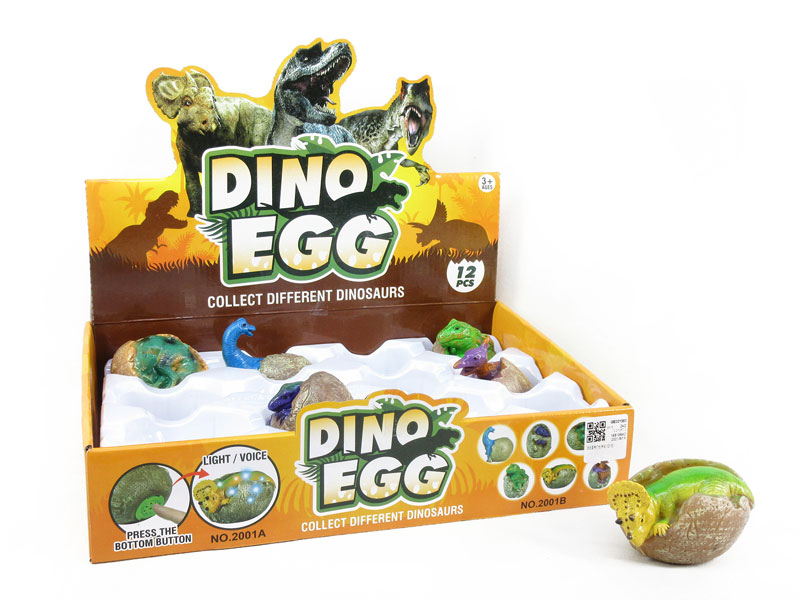 Dinosaur Egg W/L_S(12in1) toys
