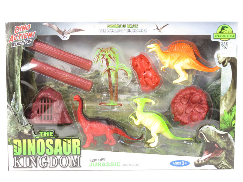 6inch Dinosaur Set(3in1) toys