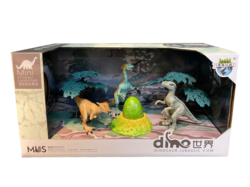 Dinosaur Set & Surprise Dinosaur Egg toys
