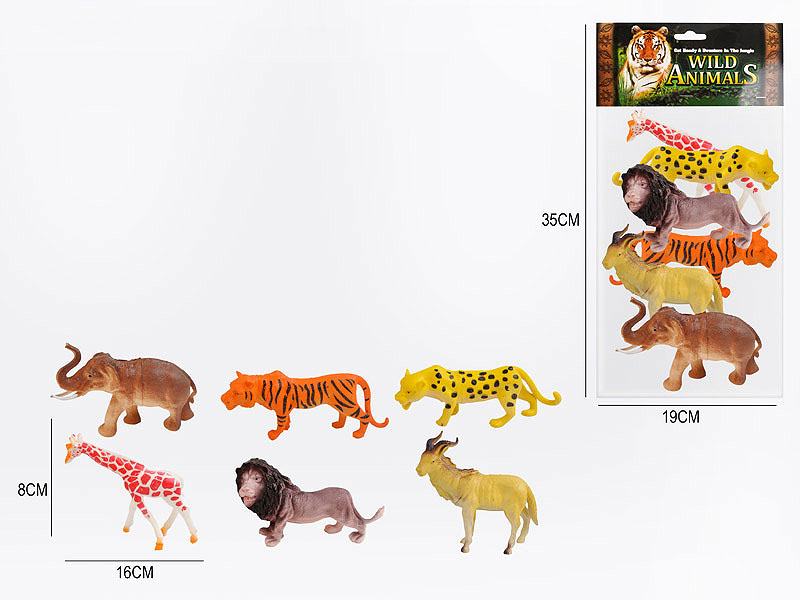 6.5inch Animal Set（6in1) toys