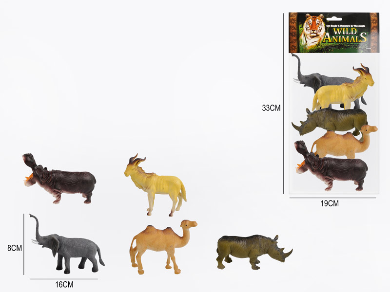 6inch Animal Set（5in1) toys