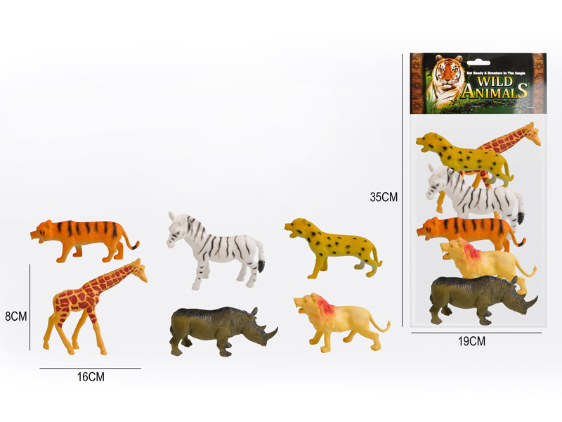 6inch Animal Set（6in1) toys