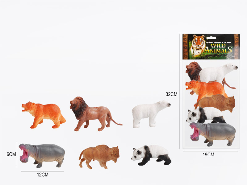 5inch Animal Set（6in1) toys