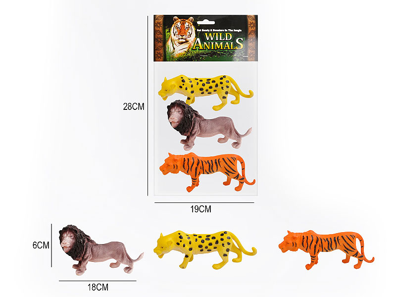 6.5inch Animal Set（3in1) toys