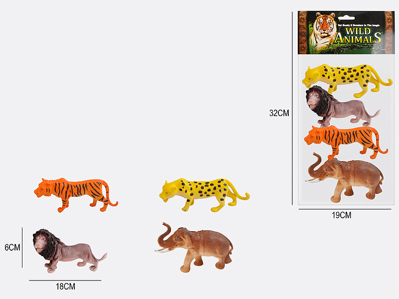 6.5inch Animal Set（4in1) toys