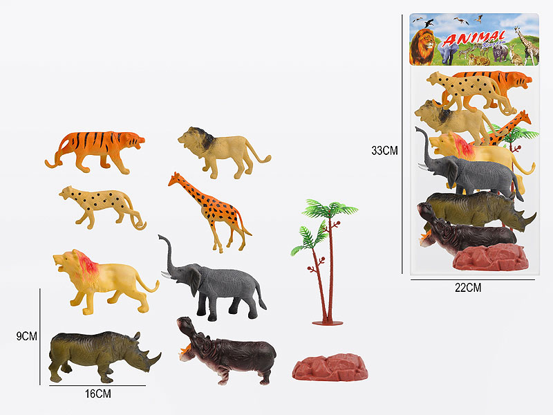 6inch Animal Set toys