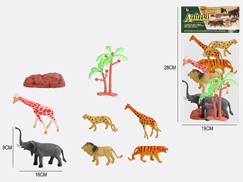 6inch Animal Set toys