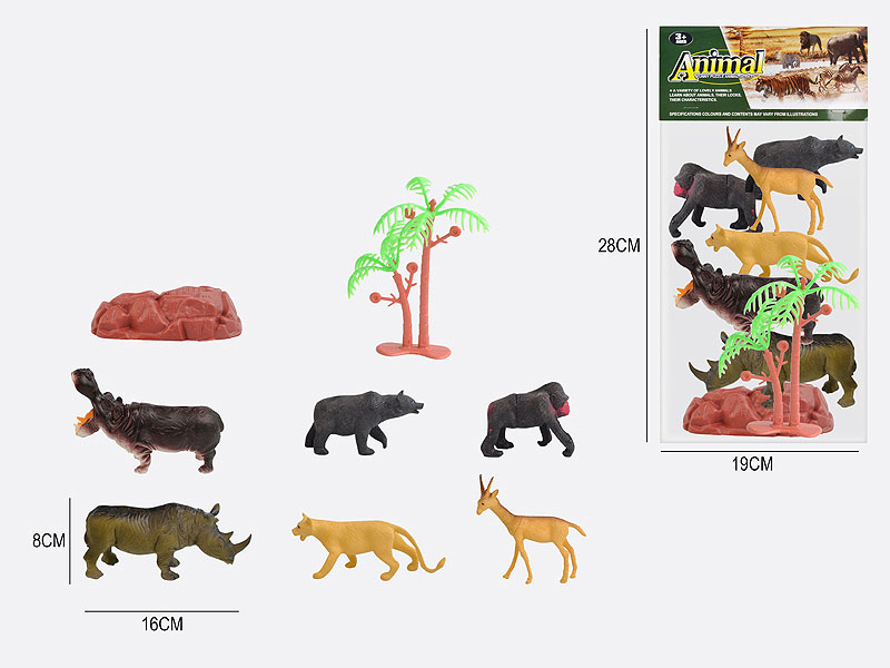 6inch Animal Set toys