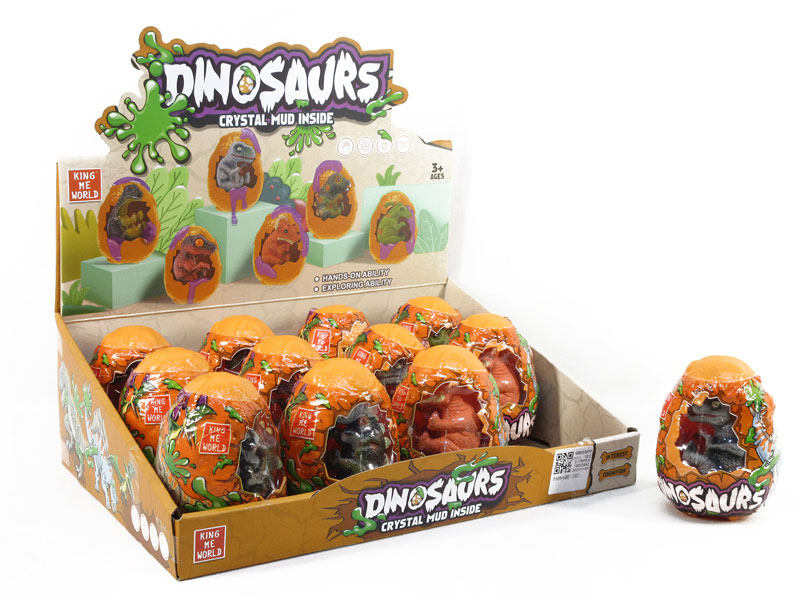 Dinosaur & Crystal Mud(12in1) toys