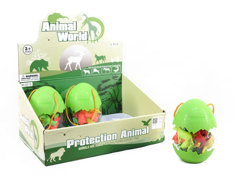 Farm Animal Set(6in1) toys
