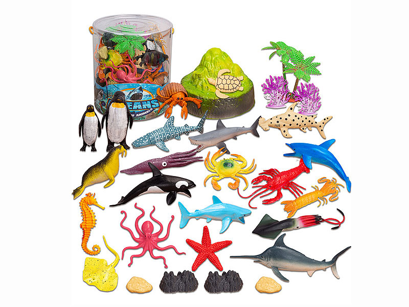 5.2inch Ocean Animal Set toys