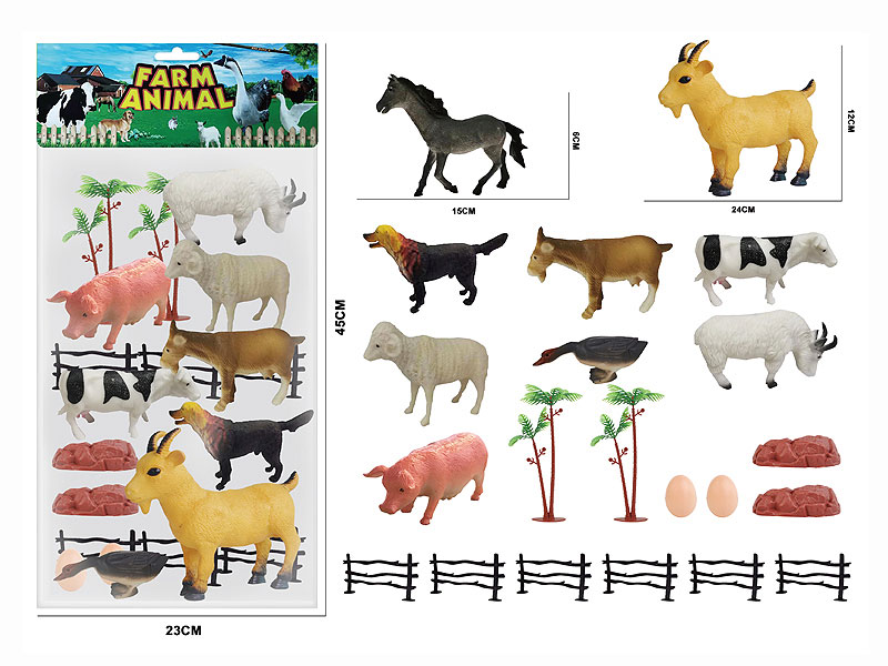 Poultry Animals Set(9in1) toys