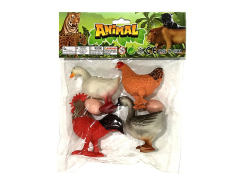 Poultry Animals Set(4in1) toys
