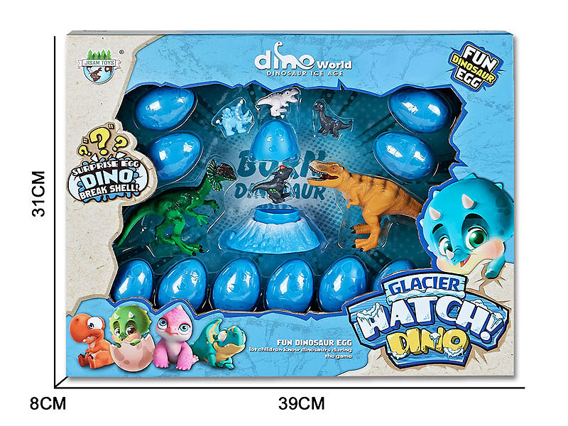 Glacier Surprise Dinosaur Egg Set toys