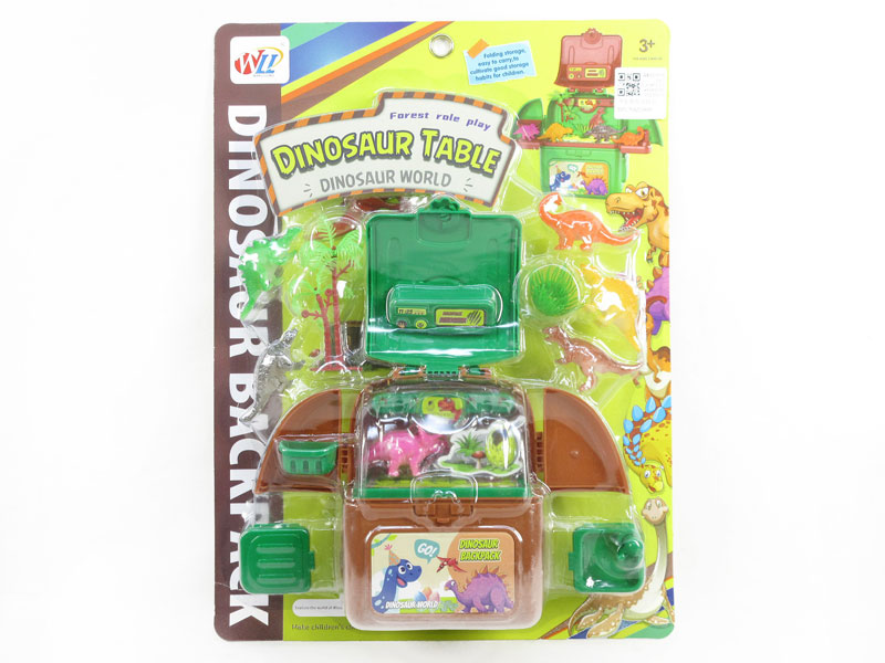 Dinosaur Storage Platform toys