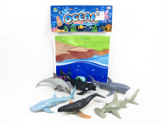 6inch Ocean Animal(6in1) toys