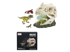 Spray Dinosaur Head Set toys