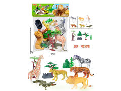 Animal Set W/Whistle (6in1) toys