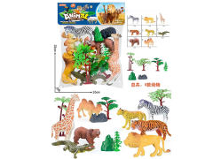 Animal Set W/Whistle (8in1)