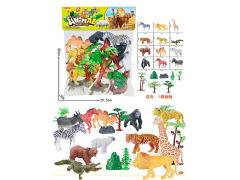 Animal Set W/Whistle (12in1)