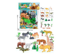 Animal Set W/Whistle (10in1)