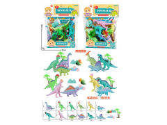 Dinosaur Set W/Whistle (6in1) toys