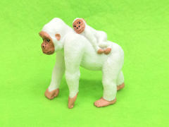 White Female Orangutan toys