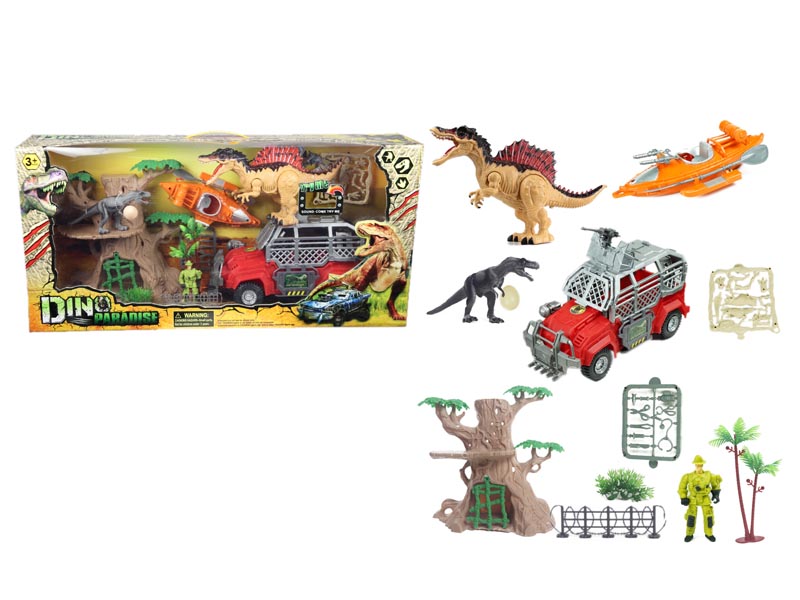 Dinosaur Set W/L&M toys