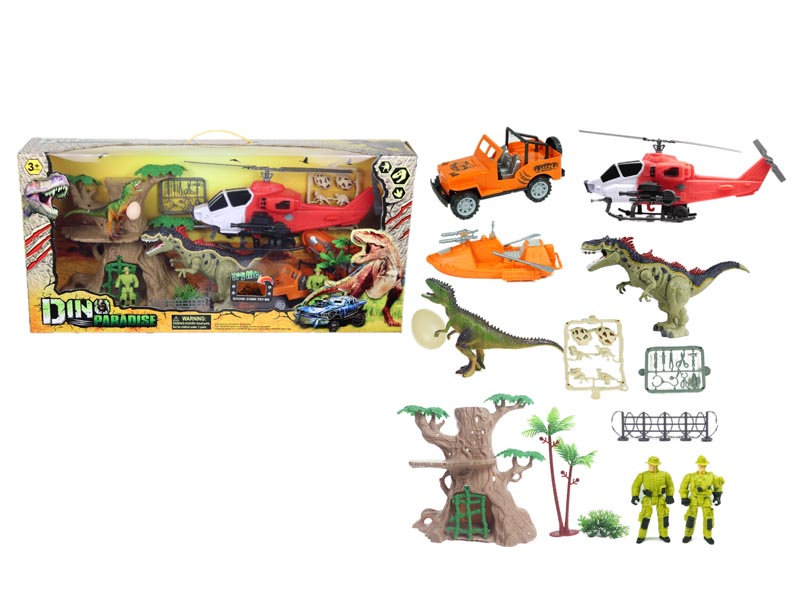 Dinosaur Set W/L&M toys