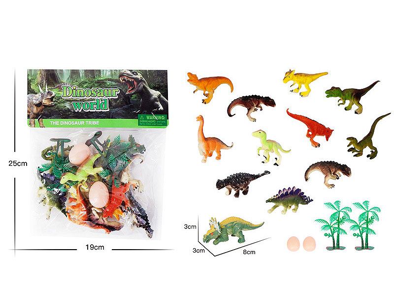 3.5inch Dinosaur Set(12in1) toys
