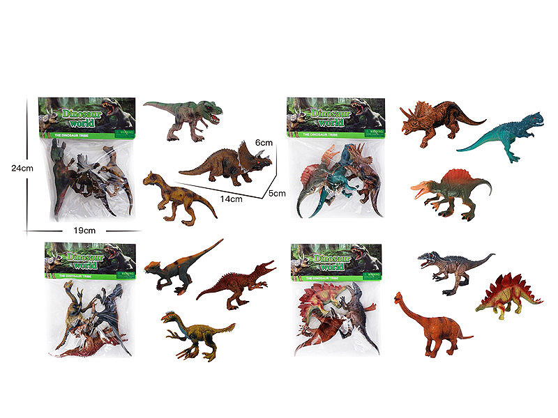 6.5inch Dinosaur Set(4S) toys