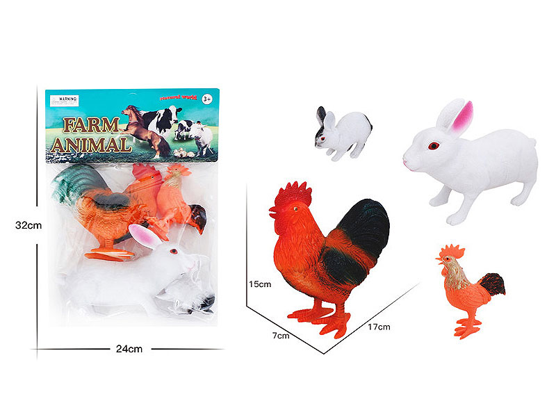 Poultry Animals(4in1) toys