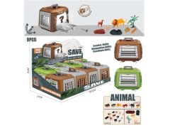 Animal Cage Set(8in1) toys