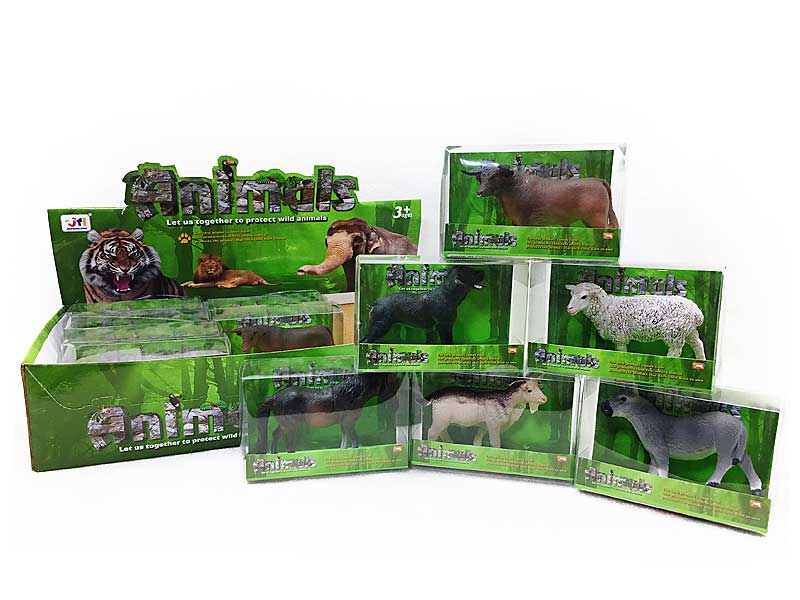 4.5inch Farm Animal(12in1) toys