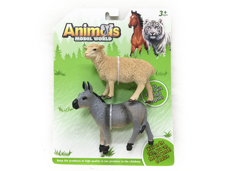 4.5inch Farm Animal(2in1) toys