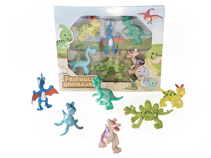 4inch Dinosaur(6in1) toys