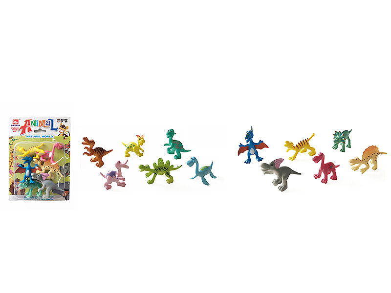 2inch Dinosaur(6in1) toys