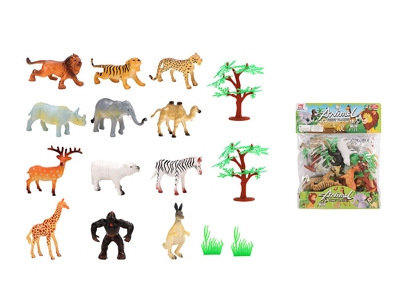 3.5inch Wild Animal(12in1) toys