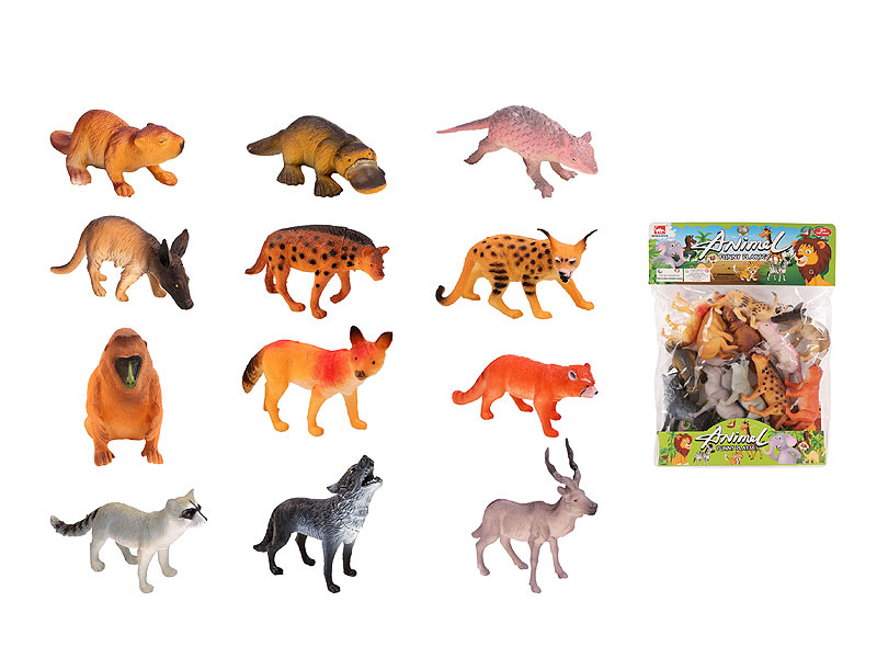 4inch Animal Set(12in1) toys