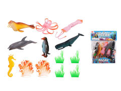 6inch Ocean Animal Set(7in1) toys